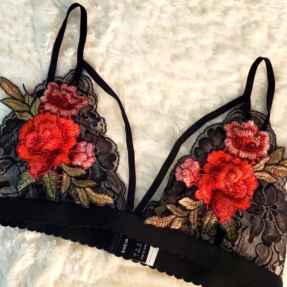 Bralette colors floral